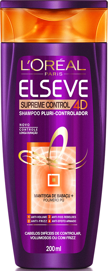 Elseve Sh Supercontrol4d 200ml